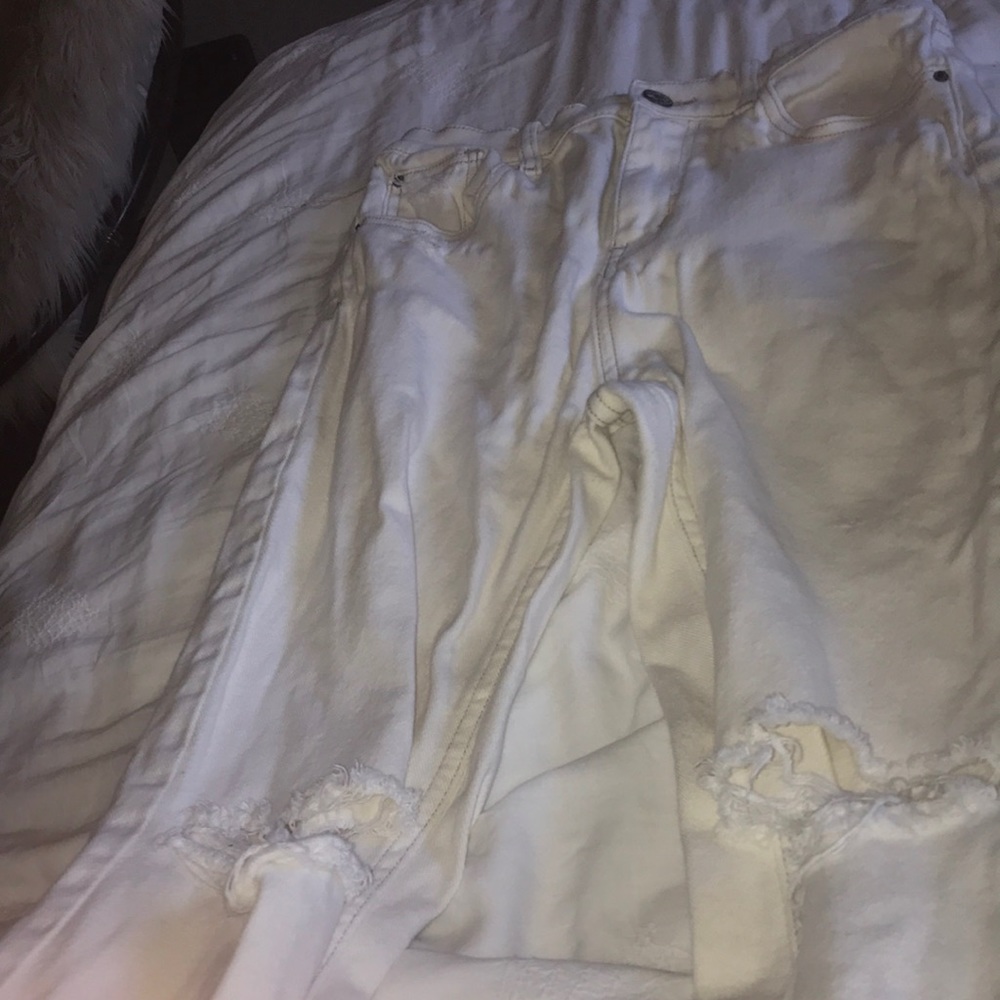 White bdg jeans